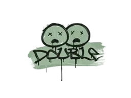 Sealed Graffiti | Double (Cash Green)