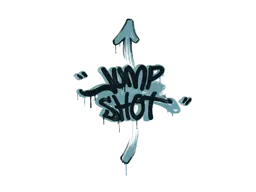 Sealed Graffiti | Jump Shot (Wire Blue)