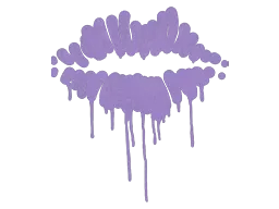 Sealed Graffiti | Kiss (Violent Violet)