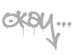 Sealed Graffiti | Okay (Shark White)