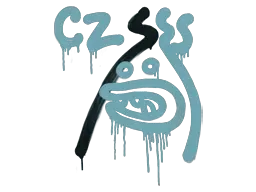 Sealed Graffiti | Recoil CZ-75 (Wire Blue)