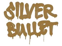 Sealed Graffiti | Silver Bullet (Desert Amber)