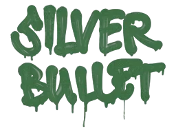 Sealed Graffiti | Silver Bullet (Jungle Green)
