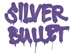 Sealed Graffiti | Silver Bullet (Monster Purple)