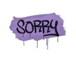 Sealed Graffiti | Sorry (Violent Violet)
