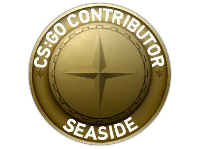 Seaside Map Coin