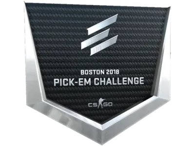 Silver Boston 2018 Pick'Em Trophy