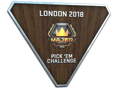 Silver London 2018 Pick'Em Trophy