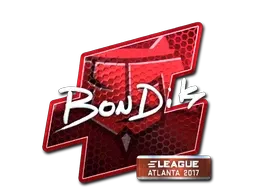 Sticker | bondik (Foil) | Atlanta 2017