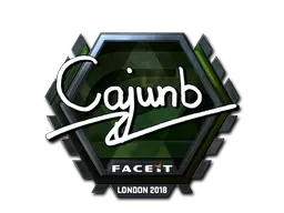 Sticker | cajunb (Foil) | London 2018