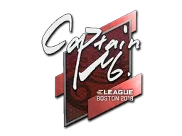 Sticker | captainMo | Boston 2018