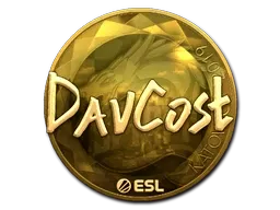 Sticker | DavCost (Gold) | Katowice 2019