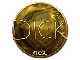 Sticker | DickStacy (Gold) | Katowice 2019