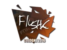 Sticker | flusha | Cologne 2016