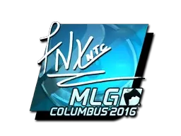 Sticker | fnx (Foil) | MLG Columbus 2016