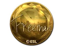 Sticker | Freeman (Gold) | Katowice 2019