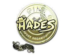 Sticker | hades (Gold) | Paris 2023