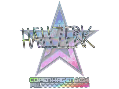 Sticker | hallzerk (Holo) | Copenhagen 2024
