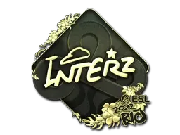 Sticker | interz (Gold) | Rio 2022