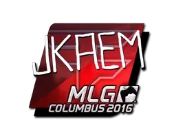 Sticker | jkaem (Foil) | MLG Columbus 2016