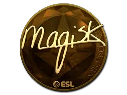 Sticker | Magisk (Gold) | Katowice 2019