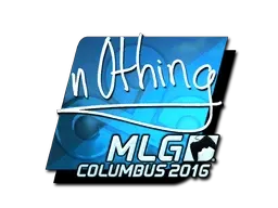 Sticker | n0thing (Foil) | MLG Columbus 2016