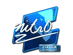 Sticker | nitr0 (Foil) | Atlanta 2017