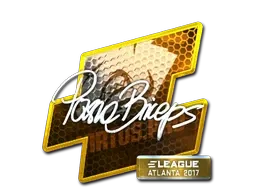Sticker | pashaBiceps (Foil) | Atlanta 2017
