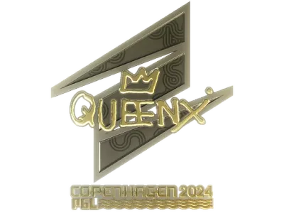 Sticker | Queenix (Gold) | Copenhagen 2024