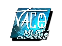 Sticker | TACO (Foil) | MLG Columbus 2016