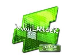 Sticker | wayLander (Foil) | Atlanta 2017