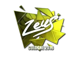 Sticker | Zeus (Foil) | Cologne 2016