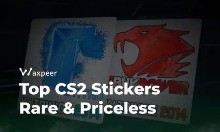 Top 10 Most Expensive CS2 Stickers in 2025