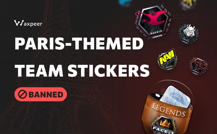 Valve Bans Paris-Themed Team Stickers for the Upcoming BLAST.tv Paris Major