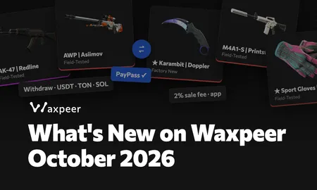 What's new on Waxpeer: October 2026