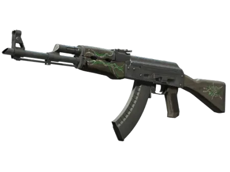 AK-47 | Emerald Pinstripe (Battle-Scarred)