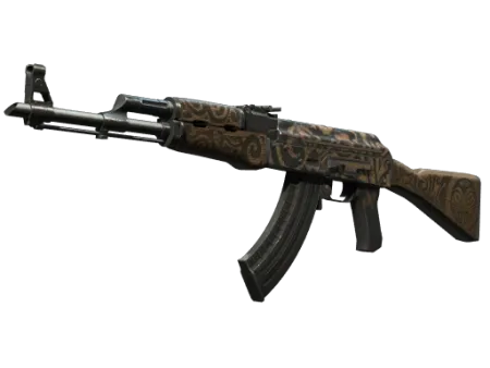 AK-47 | Uncharted (Well-Worn)