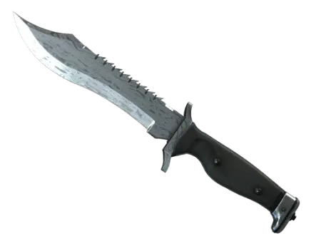 ★ Bowie Knife | Damascus Steel (Well-Worn)