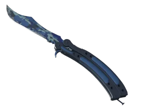 ★ Butterfly Knife | Bright Water (Well-Worn)