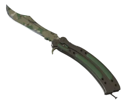 ★ Butterfly Knife | Forest DDPAT (Well-Worn)