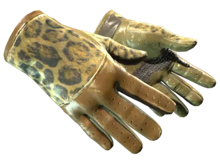 ★ Driver Gloves | Queen Jaguar (Well-Worn)