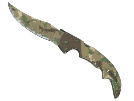 ★ Falchion Knife | Forest DDPAT (Well-Worn)