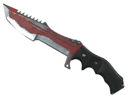★ Huntsman Knife | Crimson Web (Battle-Scarred)