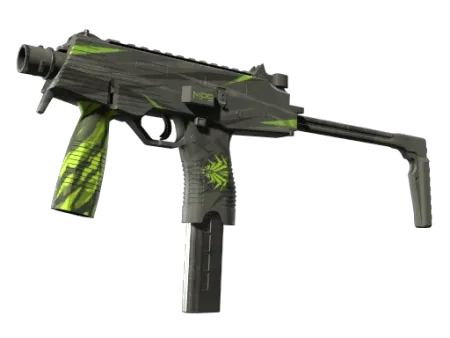 MP9 | Deadly Poison (Well-Worn)