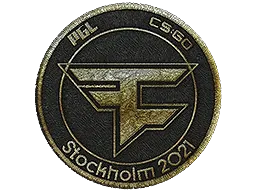Patch | FaZe Clan (Gold) | Stockholm 2021