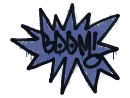 Sealed Graffiti | BOOM (SWAT Blue)