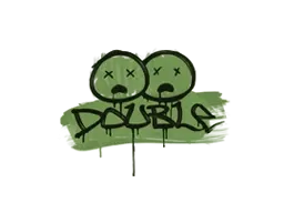 Sealed Graffiti | Double (Battle Green)