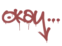 Sealed Graffiti | Okay (Blood Red)
