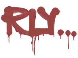 Sealed Graffiti | Rly (Blood Red)