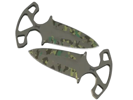 ★ Shadow Daggers | Boreal Forest (Well-Worn)